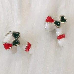 Mini Candy Cane Earrings